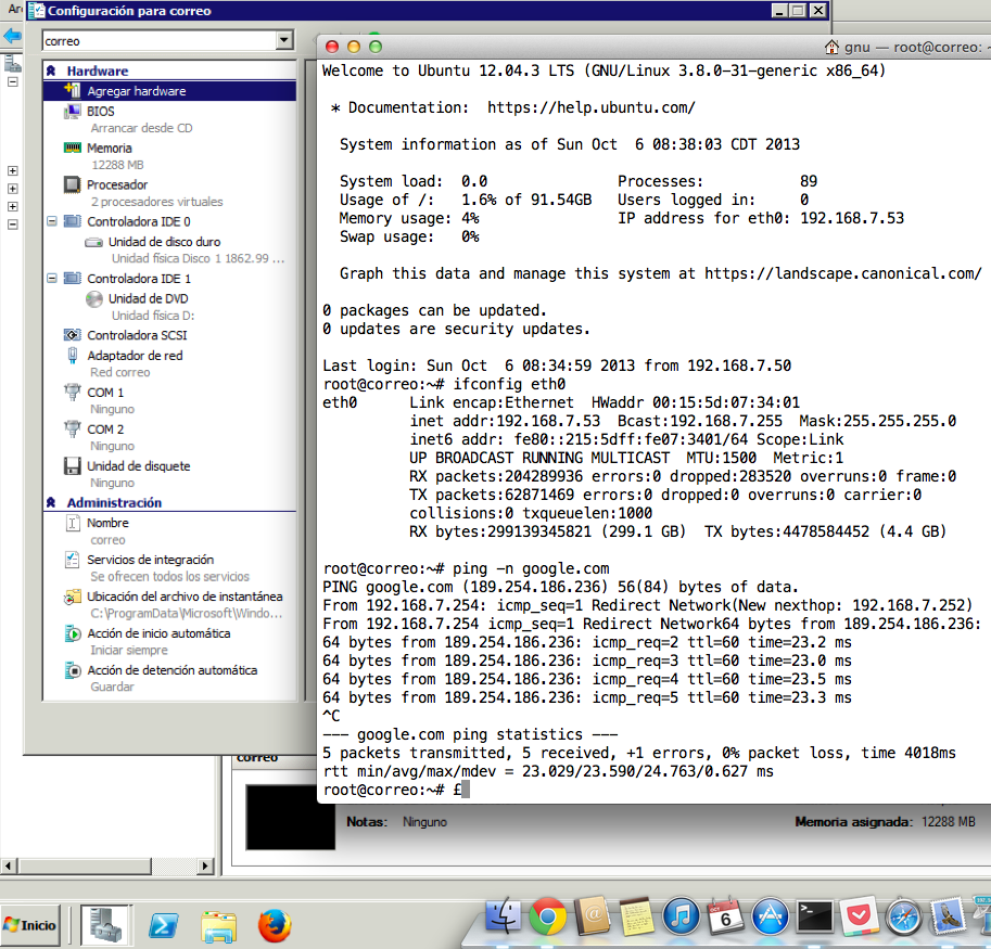 Ubuntu 12.04.3 LTS en Hyper-V (Windows 2008 R2)