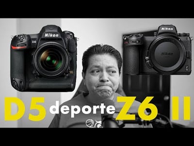 portada Nikon D5 vs Z6 II para deporte (fucho)