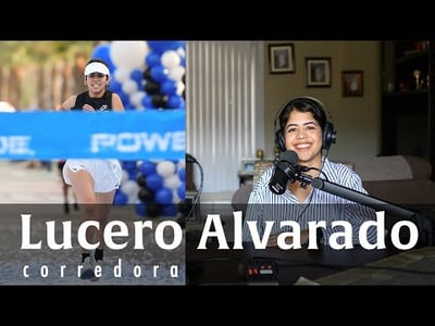 portada Podcast con Lucero Alvarado, corredora lagunera