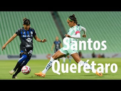 portada Santos Laguna vs Querétaro femenil