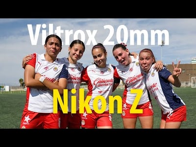 portada Viltrox 20mm para vlog con Nikon Z6 II