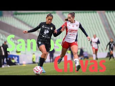 portada Santos vs Chivas femenil