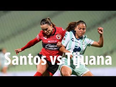 portada Santos Laguna vs Club Tijuana femenil