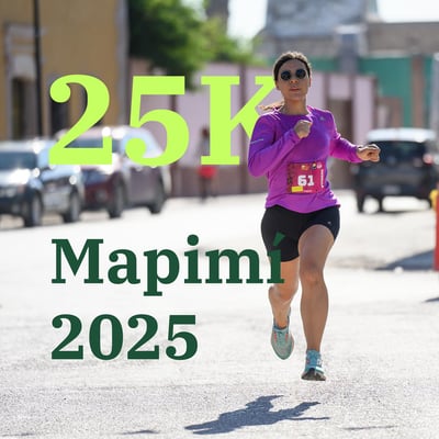 portada Carrera 25K Bermejillo - Mapimí Durango