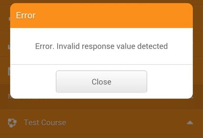 Solución 'Invalid response detected value' moodle