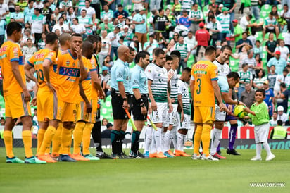 Juego Santos - Tigres clausura 2018