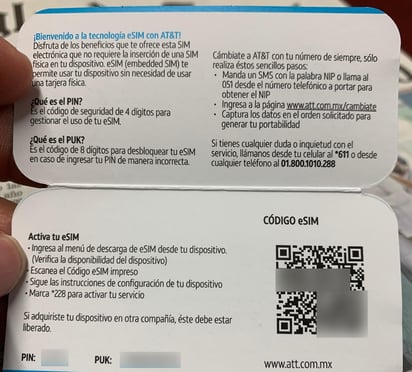 Traer dos líneas en un mismo teléfono: Telcel y ATT en iPhone