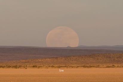 Fotos de la super luna desde Coahuila