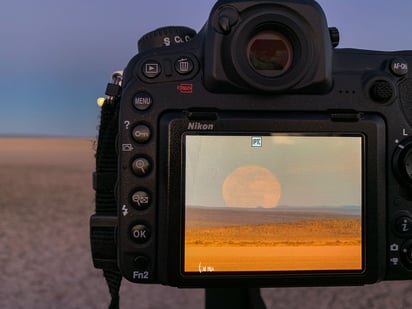 Fotos de la super luna desde Coahuila