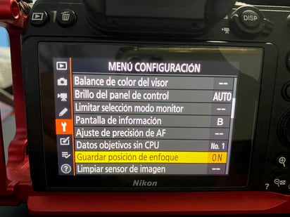 Actualización de firmware en la Nikon Z6 para notas de voz