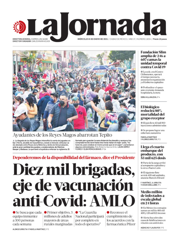 Portadas Impresas De Los Periódicos Más Importantes De