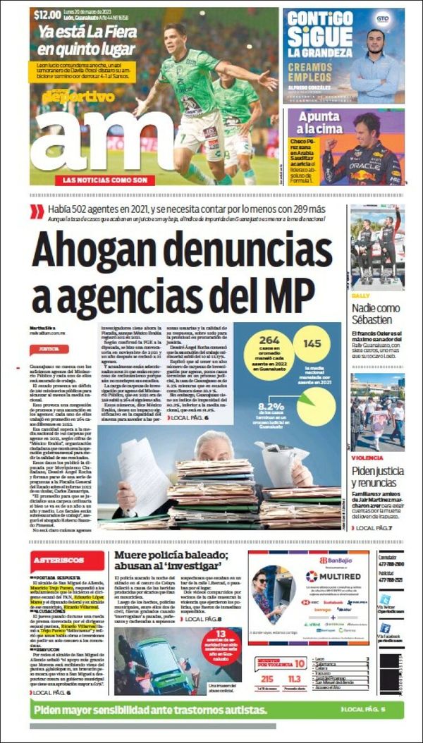 AM de León, edición del martes 21 de marzo de 2023 AM de León, edición del martes 21 de marzo de 2023