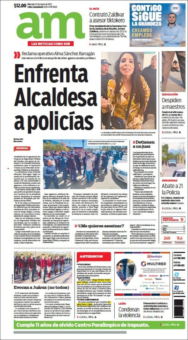 AM de León, edición del jueves 23 de marzo de 2023 AM de León, edición del jueves 23 de marzo de 2023