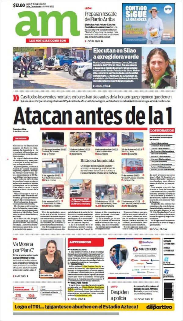 AM de León, edición del martes 28 de marzo de 2023 AM de León, edición del martes 28 de marzo de 2023