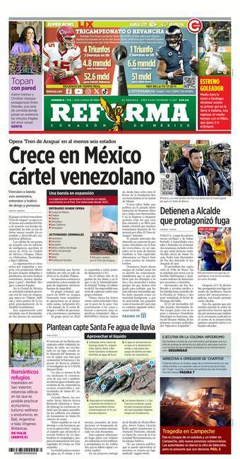 Reforma, edición del domingo 09 de febrero de 2025