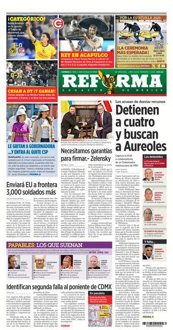 Reforma, edición del domingo 02 de marzo de 2025