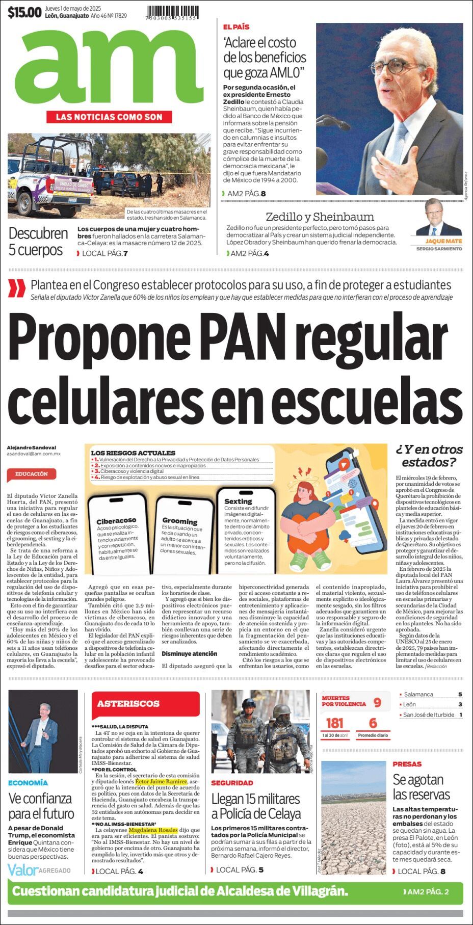 AM de León, edición del jueves 01 de mayo de 2025 AM de León, edición del jueves 01 de mayo de 2025