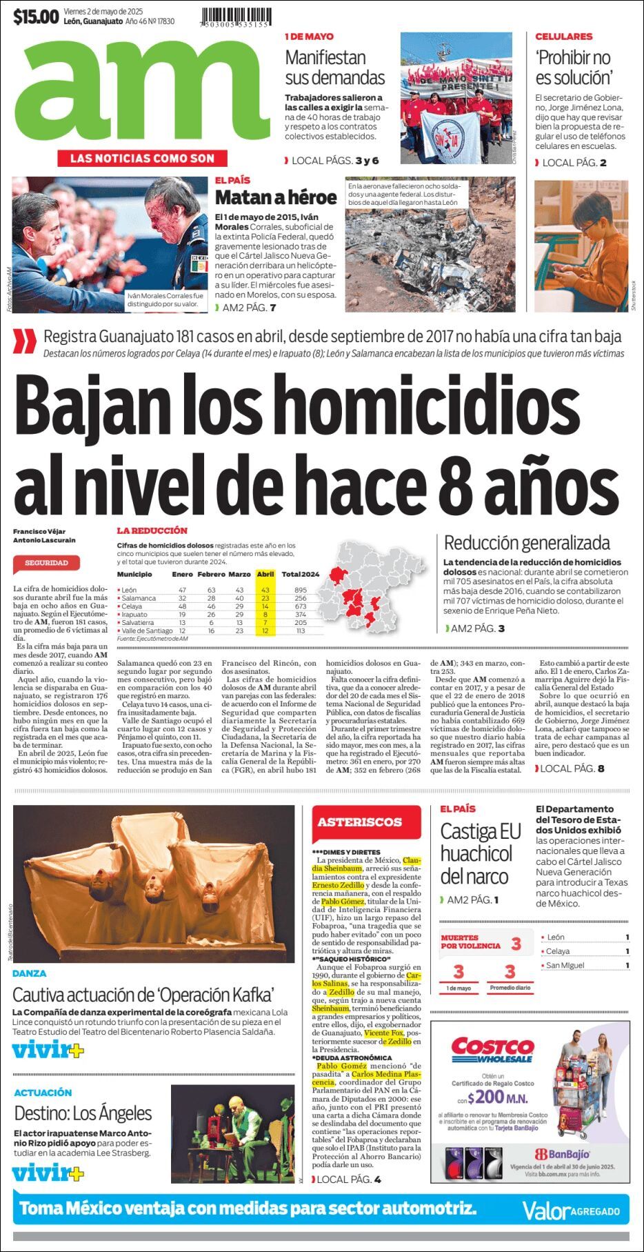 AM de León, edición del viernes 02 de mayo de 2025 AM de León, edición del viernes 02 de mayo de 2025