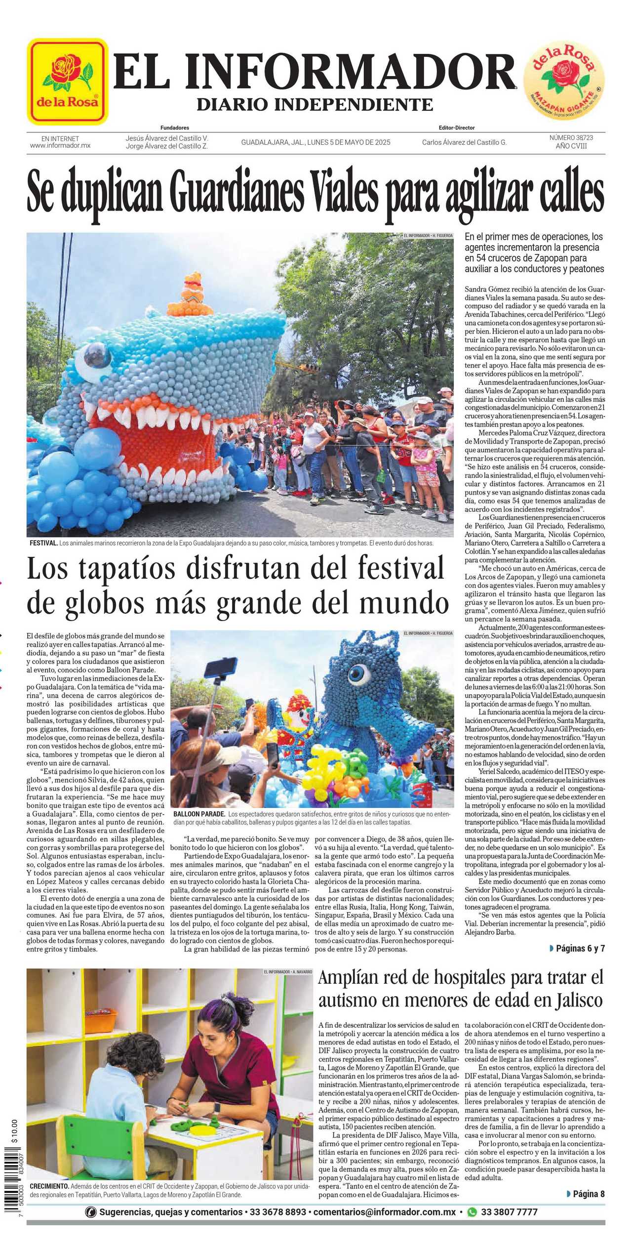 El Informador, edición del lunes 05 de mayo de 2025 El Informador, edición del lunes 05 de mayo de 2025