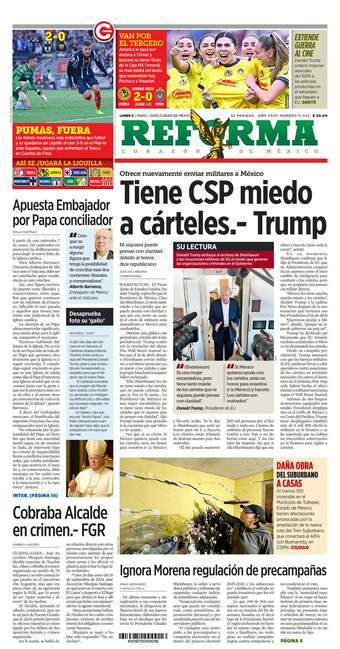 Reforma, edición del lunes 05 de mayo de 2025 Reforma, edición del lunes 05 de mayo de 2025