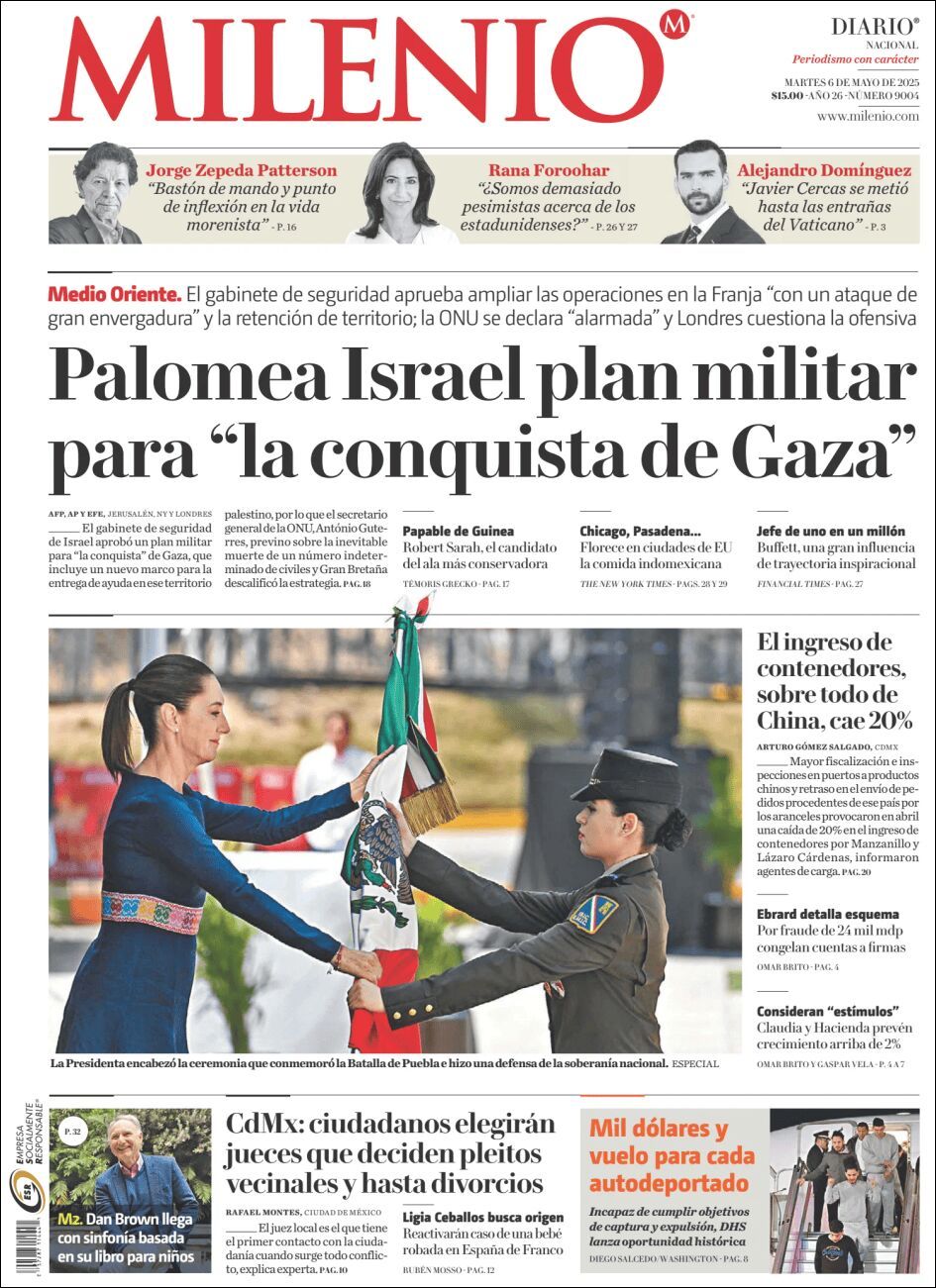 Milenio, edición del martes 06 de mayo de 2025 Milenio, edición del martes 06 de mayo de 2025