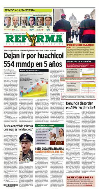 Reforma, edición del martes 06 de mayo de 2025 Reforma, edición del martes 06 de mayo de 2025