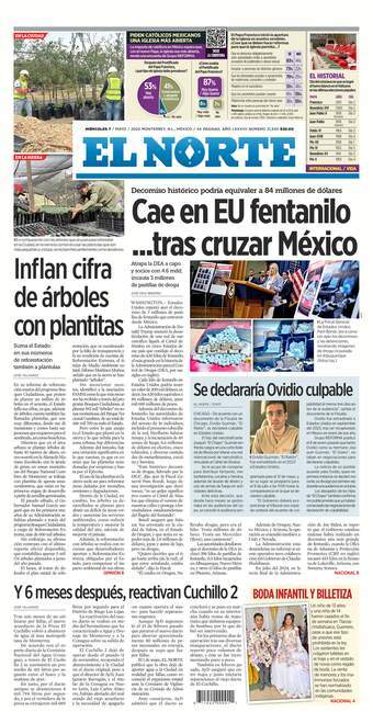 El Norte, edición del miércoles 07 de mayo de 2025 El Norte, edición del miércoles 07 de mayo de 2025