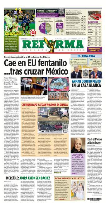 Reforma, edición del miércoles 07 de mayo de 2025 Reforma, edición del miércoles 07 de mayo de 2025