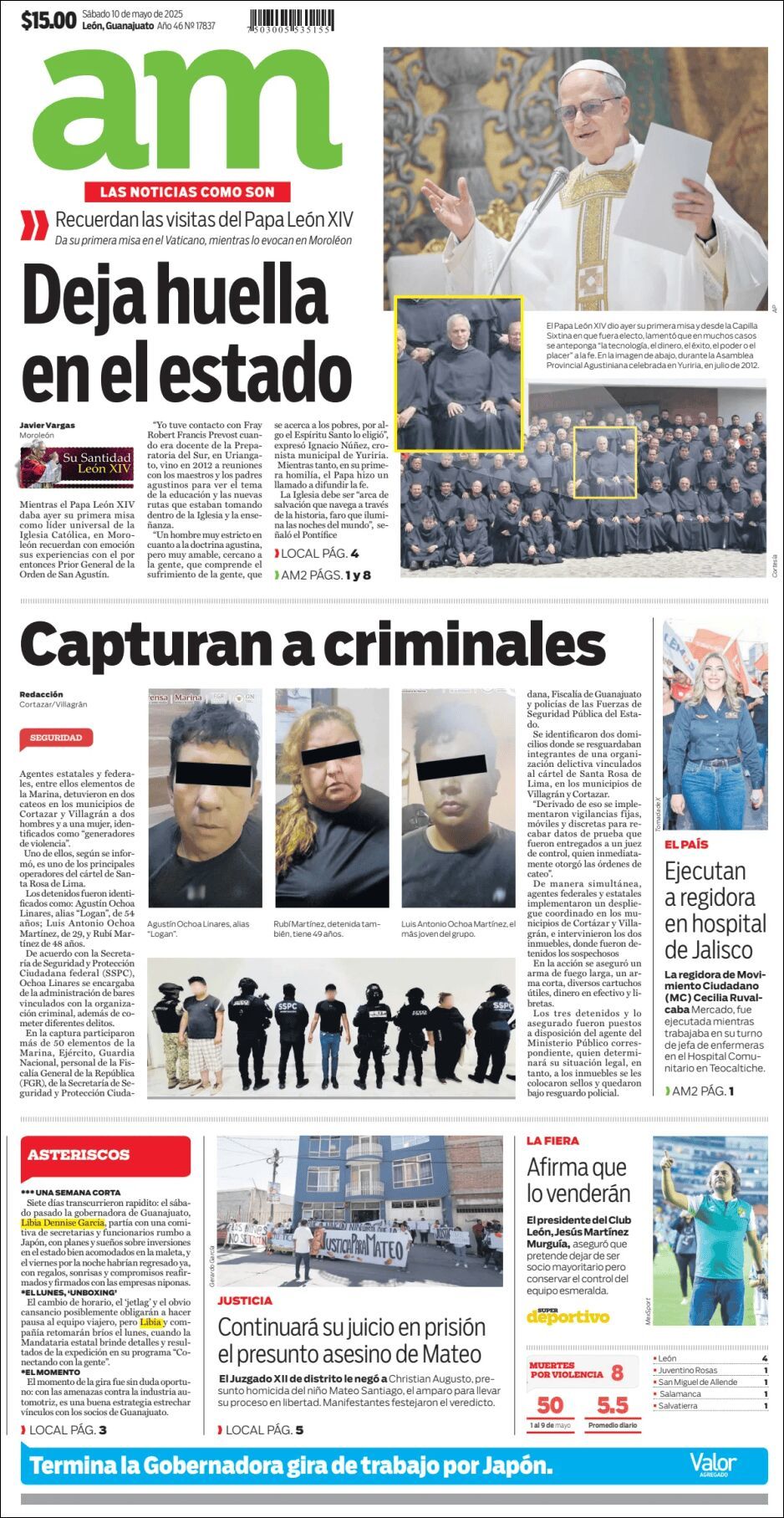AM de León, edición del sábado 10 de mayo de 2025 AM de León, edición del sábado 10 de mayo de 2025