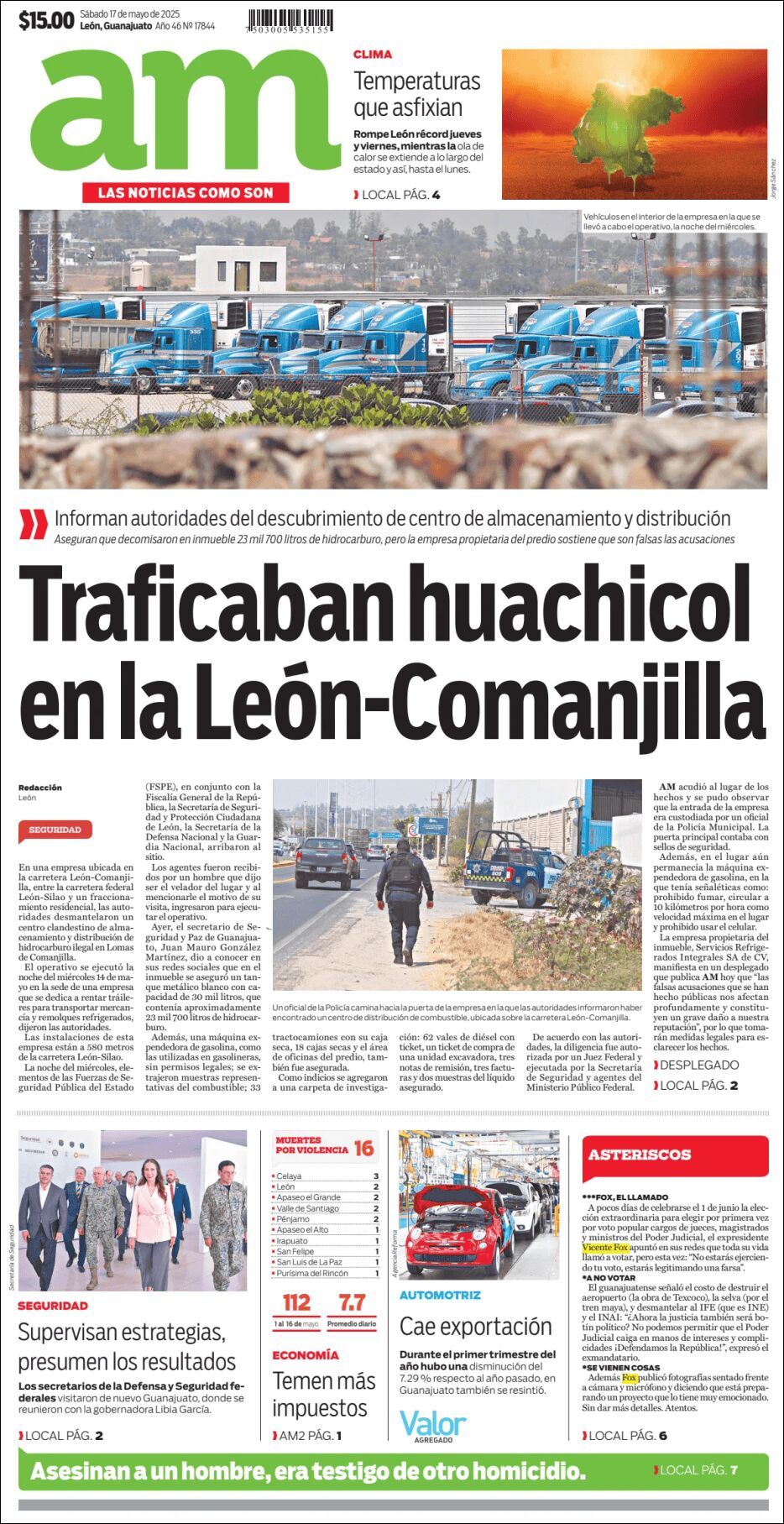 AM de León, edición del sábado 17 de mayo de 2025 AM de León, edición del sábado 17 de mayo de 2025