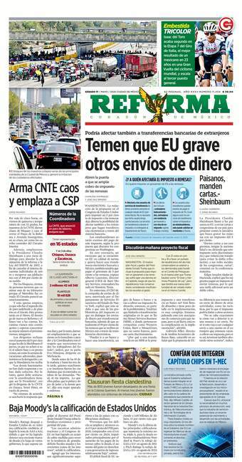 Reforma, edición del sábado 17 de mayo de 2025 Reforma, edición del sábado 17 de mayo de 2025