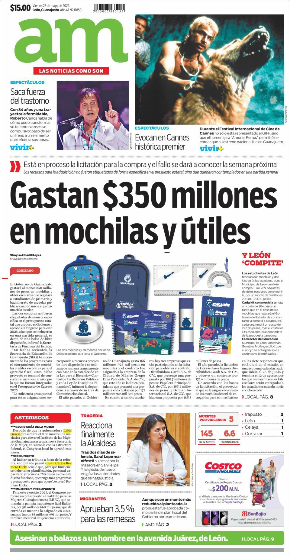 AM de León, edición del viernes 23 de mayo de 2025 AM de León, edición del viernes 23 de mayo de 2025