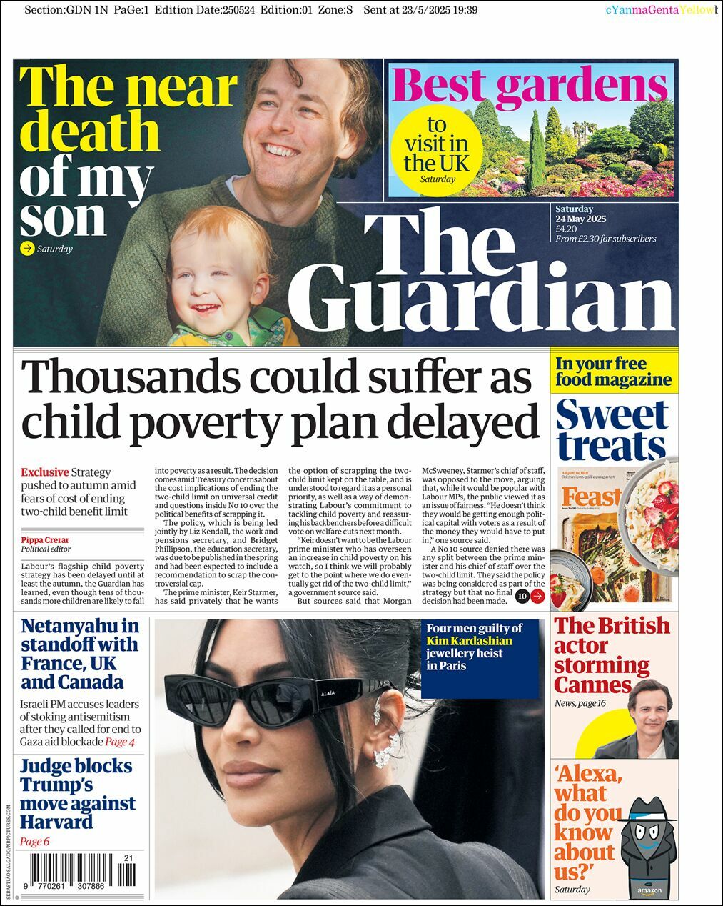 The Guardian, edición del sábado 24 de mayo de 2025 The Guardian, edición del sábado 24 de mayo de 2025