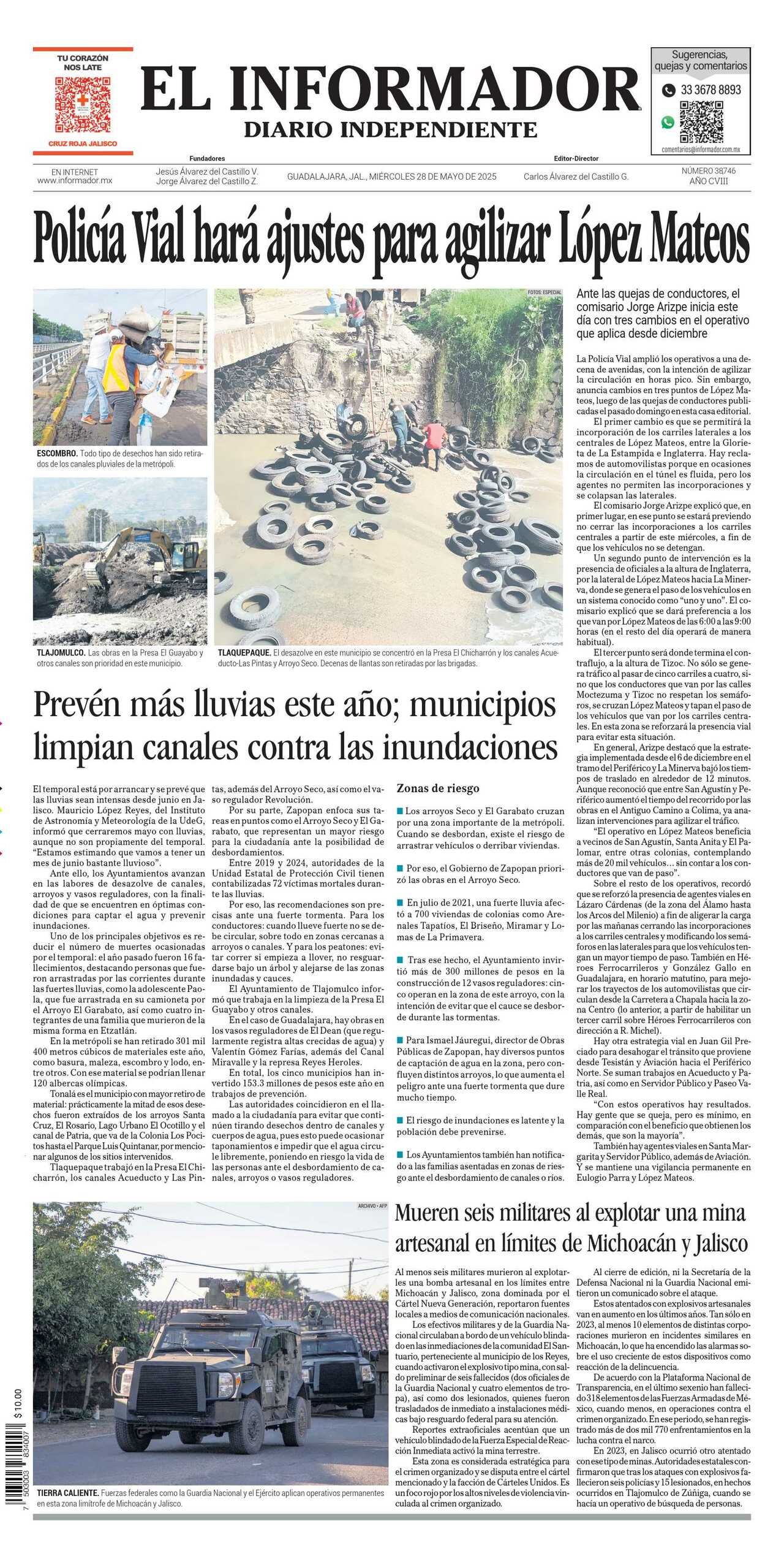El Informador, edición del miércoles 28 de mayo de 2025 El Informador, edición del miércoles 28 de mayo de 2025