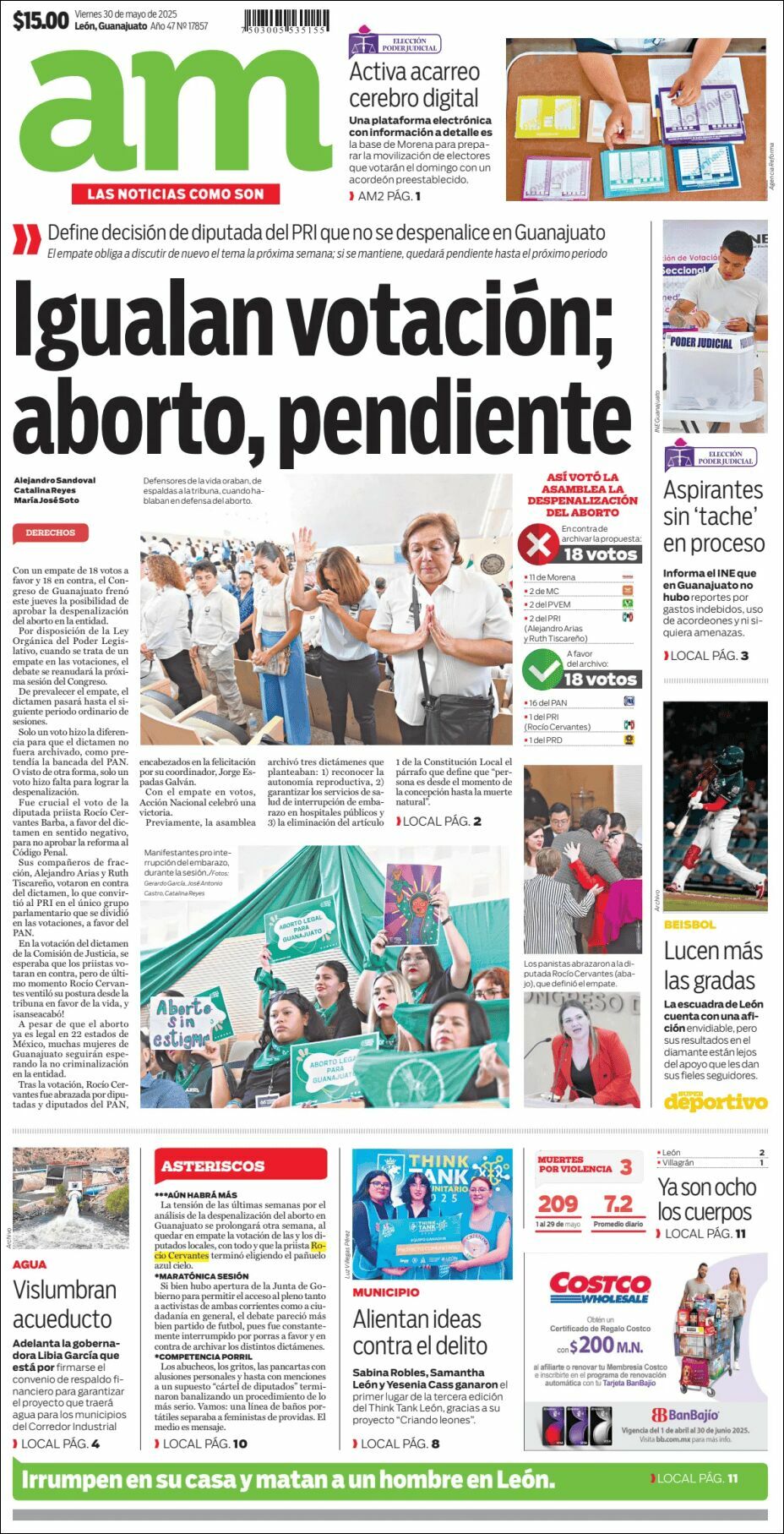 AM de León, edición del viernes 30 de mayo de 2025 AM de León, edición del viernes 30 de mayo de 2025