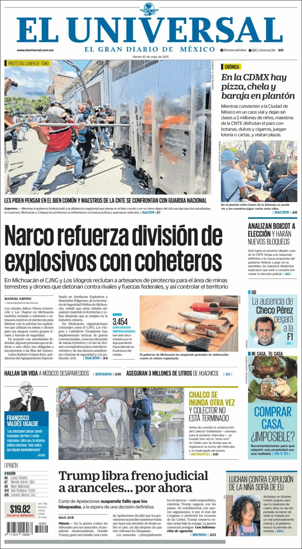 El Universal, edición del viernes 30 de mayo de 2025 El Universal, edición del viernes 30 de mayo de 2025