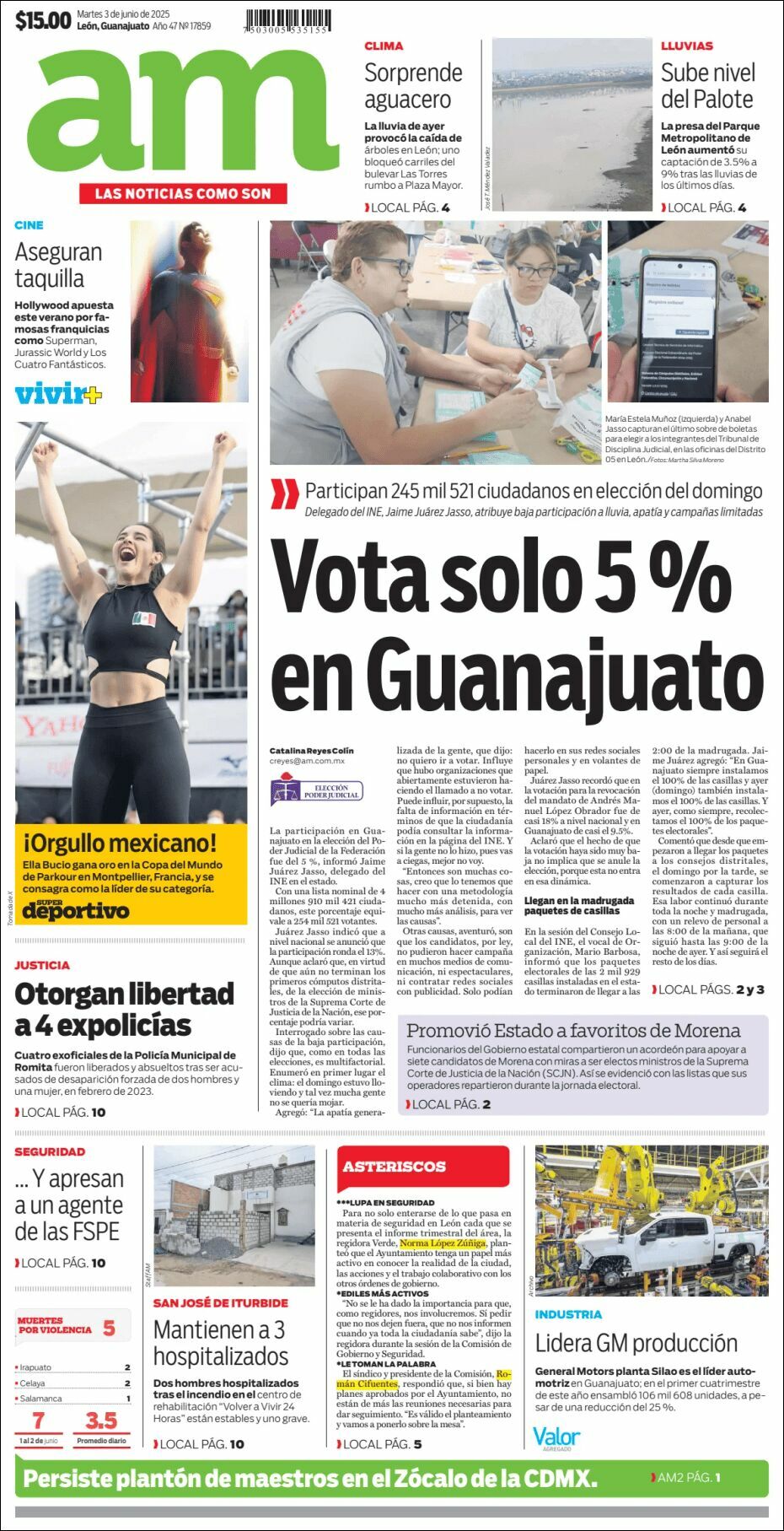 AM de León, edición del martes 03 de junio de 2025 AM de León, edición del martes 03 de junio de 2025