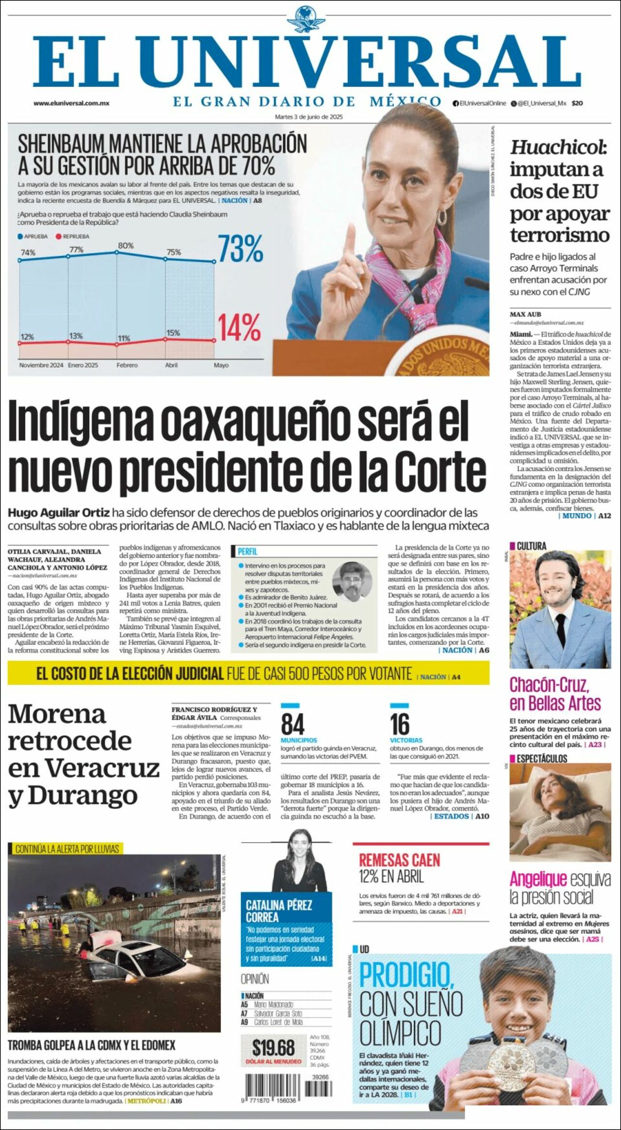 El Universal, edición del martes 03 de junio de 2025 El Universal, edición del martes 03 de junio de 2025