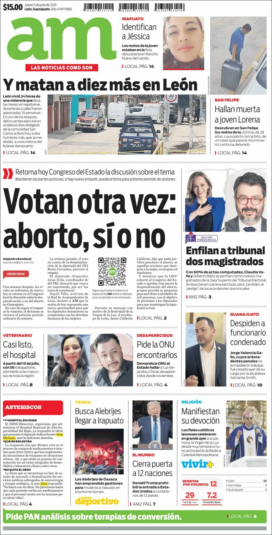 AM de León, edición del jueves 05 de junio de 2025 AM de León, edición del jueves 05 de junio de 2025