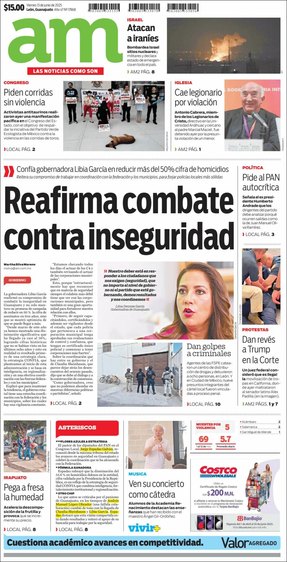 AM de León, edición del viernes 13 de junio de 2025 AM de León, edición del viernes 13 de junio de 2025