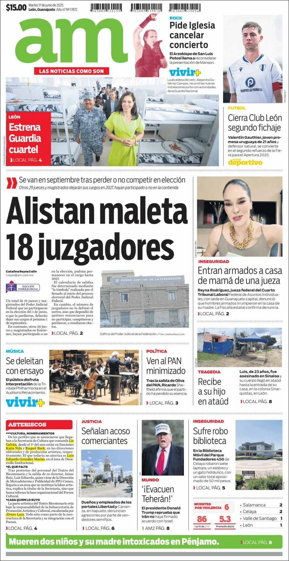 AM de León, edición del martes 17 de junio de 2025 AM de León, edición del martes 17 de junio de 2025