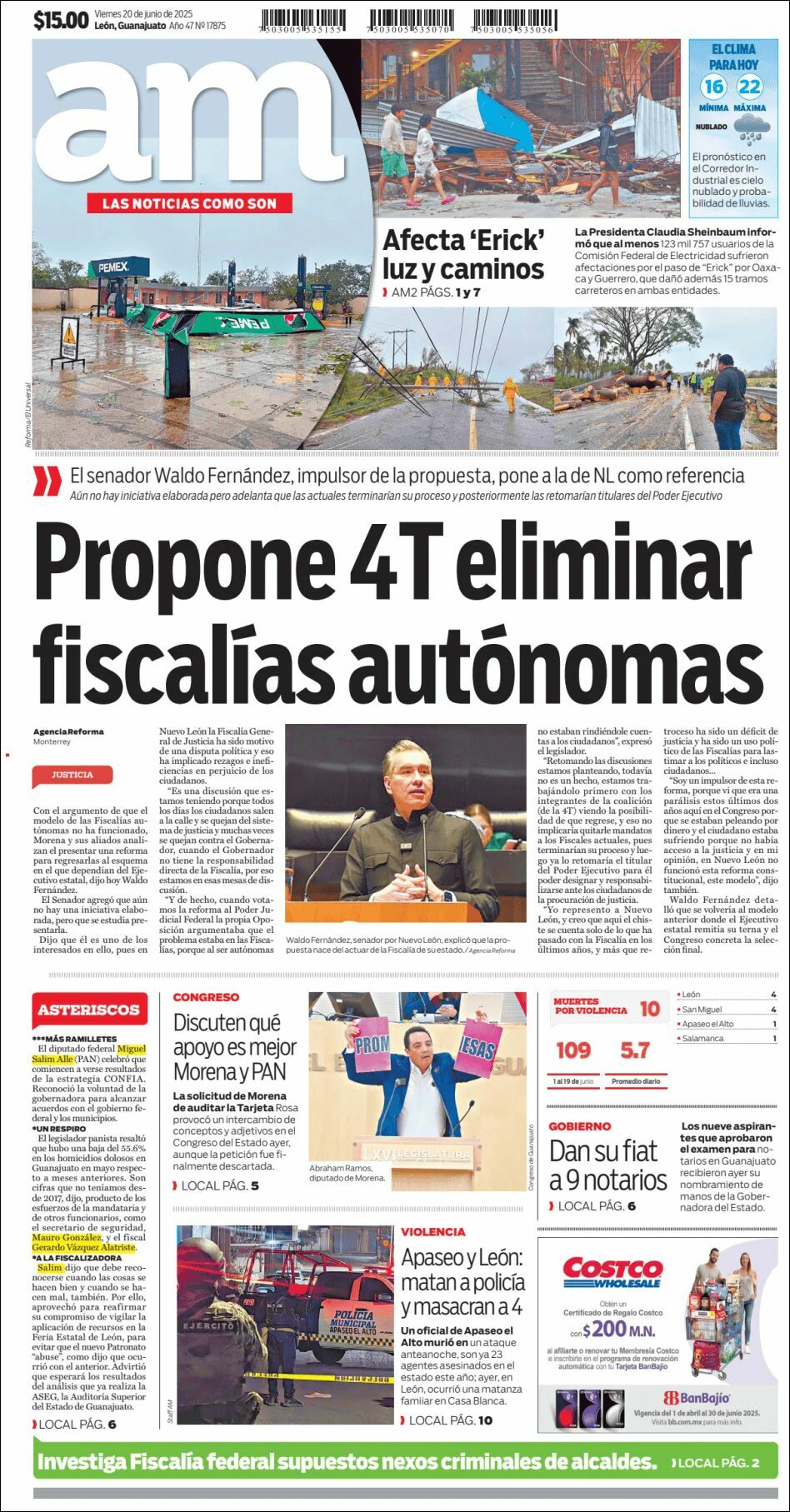 AM de León, edición del viernes 20 de junio de 2025 AM de León, edición del viernes 20 de junio de 2025