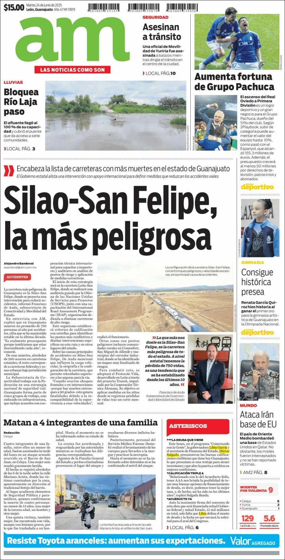 AM de León, edición del martes 24 de junio de 2025 AM de León, edición del martes 24 de junio de 2025