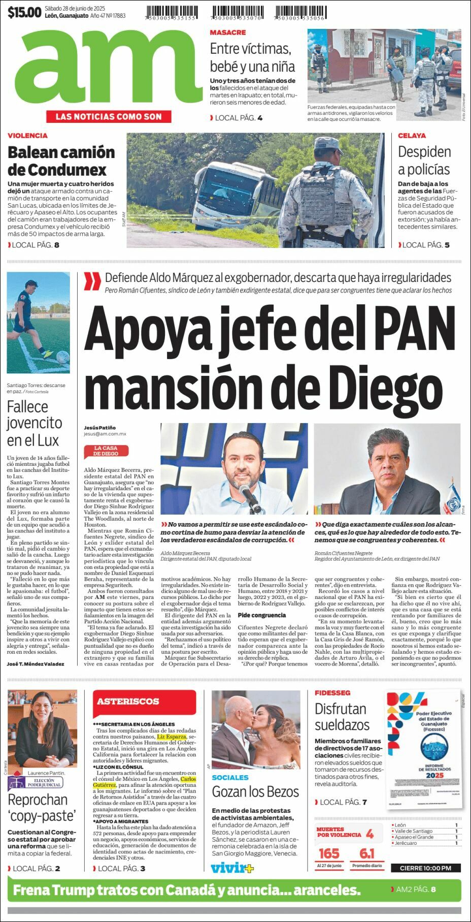 AM de León, edición del sábado 28 de junio de 2025 AM de León, edición del sábado 28 de junio de 2025