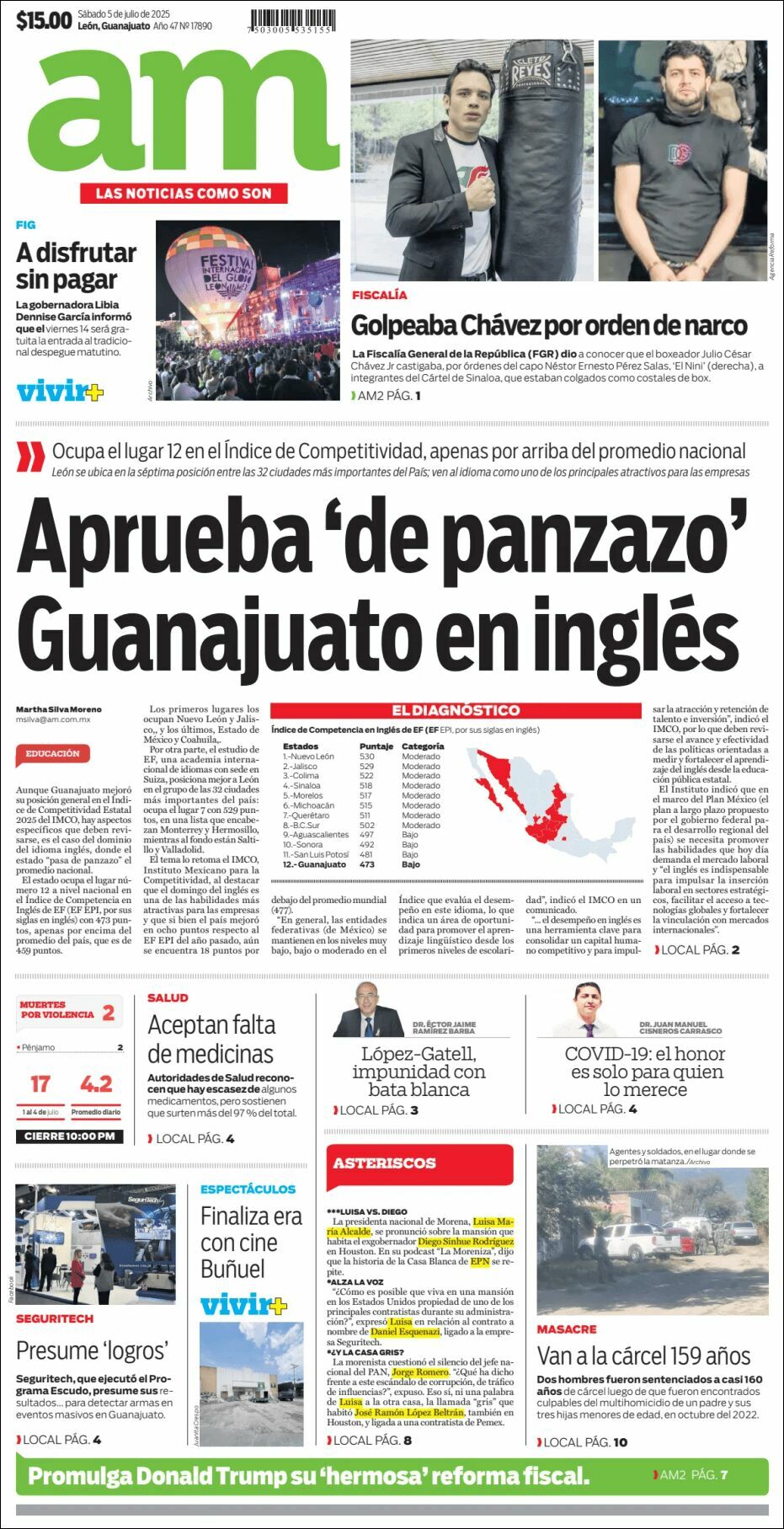AM de León, edición del sábado 05 de julio de 2025 AM de León, edición del sábado 05 de julio de 2025