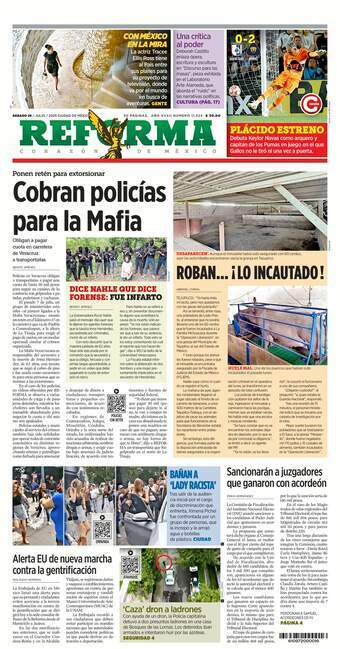 Reforma, edición del sábado 26 de julio de 2025 Reforma, edición del sábado 26 de julio de 2025