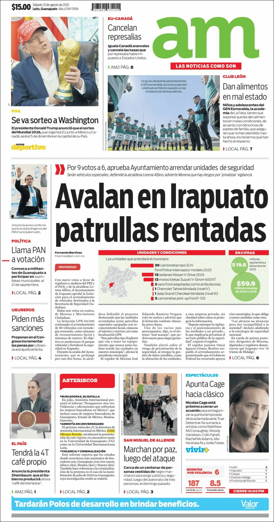 AM de León, edición del sábado 23 de agosto de 2025 AM de León, edición del sábado 23 de agosto de 2025