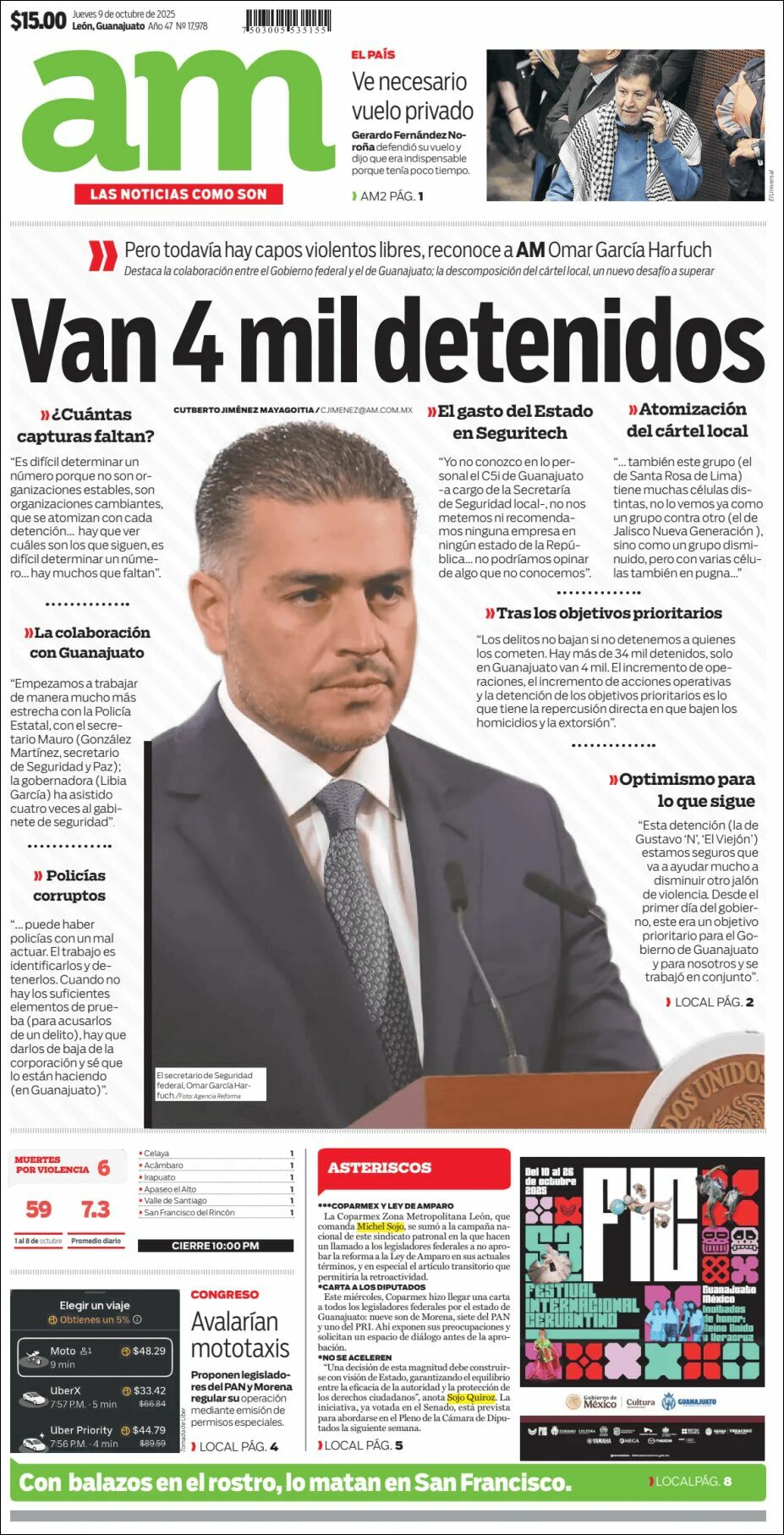 AM de León, edición del jueves 09 de octubre de 2025 AM de León, edición del jueves 09 de octubre de 2025