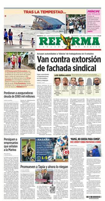 Reforma, edición del sábado 18 de octubre de 2025 Reforma, edición del sábado 18 de octubre de 2025
