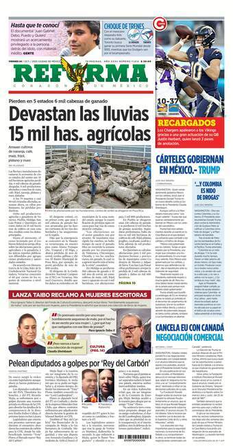 Reforma, edición del viernes 24 de octubre de 2025 Reforma, edición del viernes 24 de octubre de 2025
